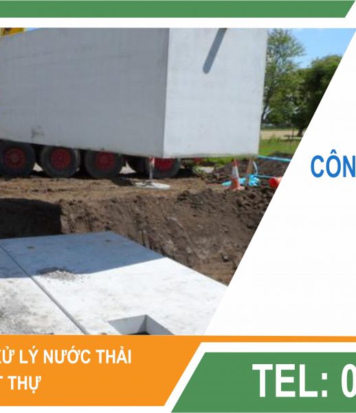 lắp đặt hệ thống xử lý nước thải khu dân cư